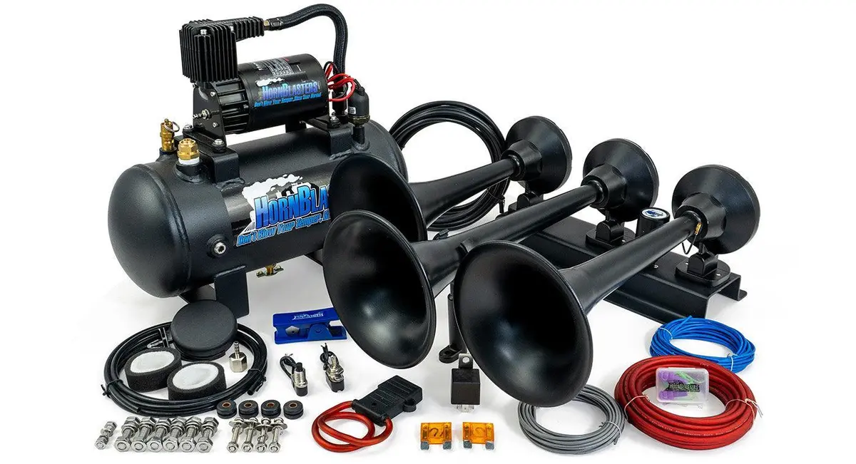 Open Box Flatlaw 127H Train Horn Kit 1