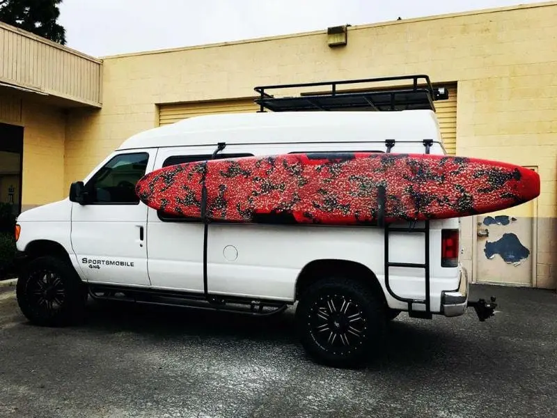 Aluminess 1992-2014 Ford E-Series Surf Pole 1