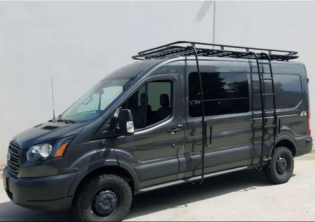 Aluminess Ford Transit Surf Pole 1
