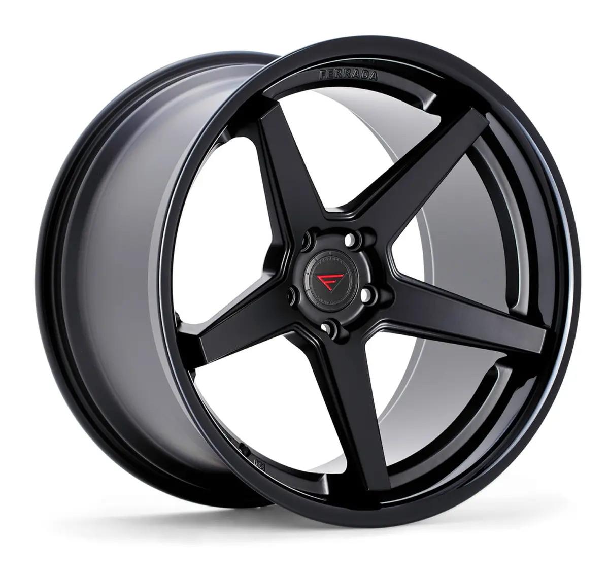 Ferrada Fr3 Tesla Model 3 20" Front And Rear Wheel And Tire Package - Matte Black 1