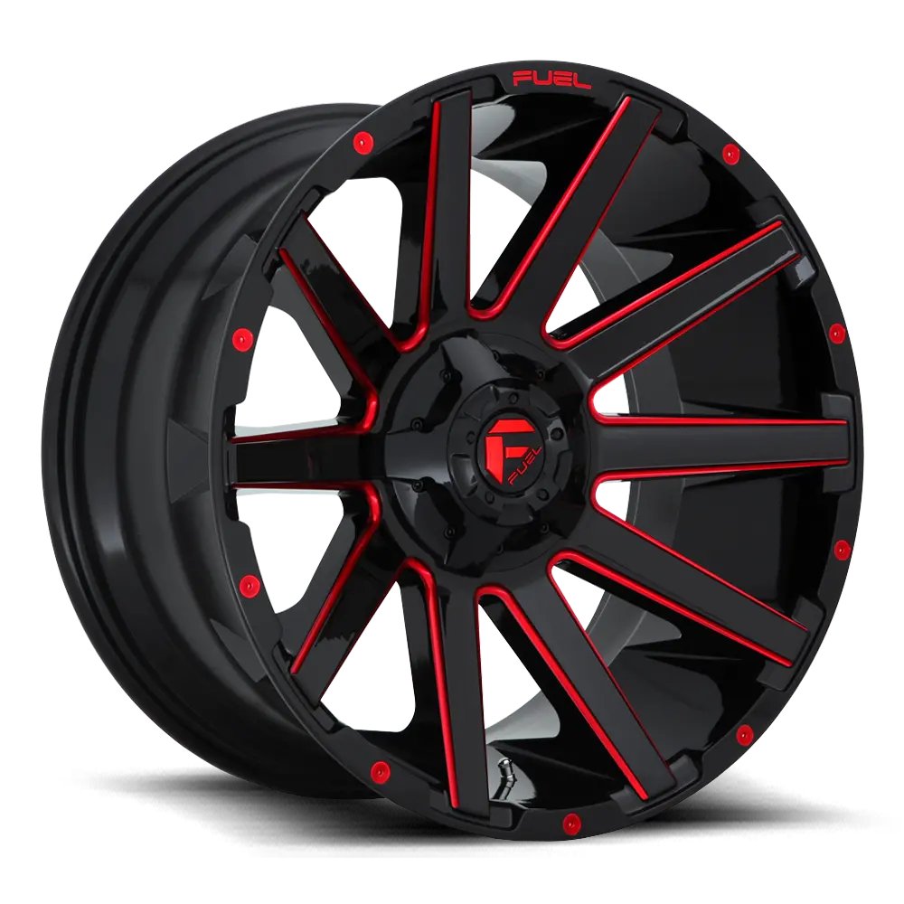 Fuel Contra Jeep Wrangler Jl 20" Wheel And 35" Tire Package 1
