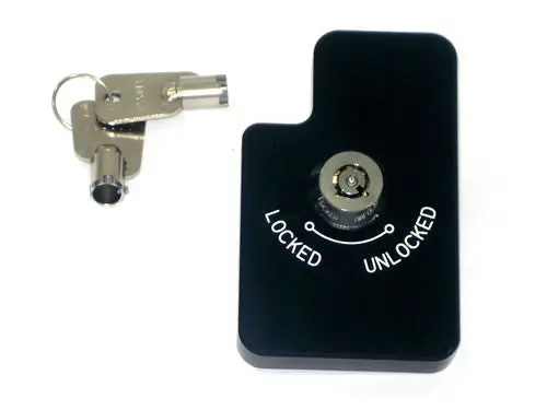 Shift Gate Lock, Black Anodised Gl-01Ba 1