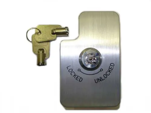 Shift Gate Lock, Clear Anodised Gl-01Ca 1