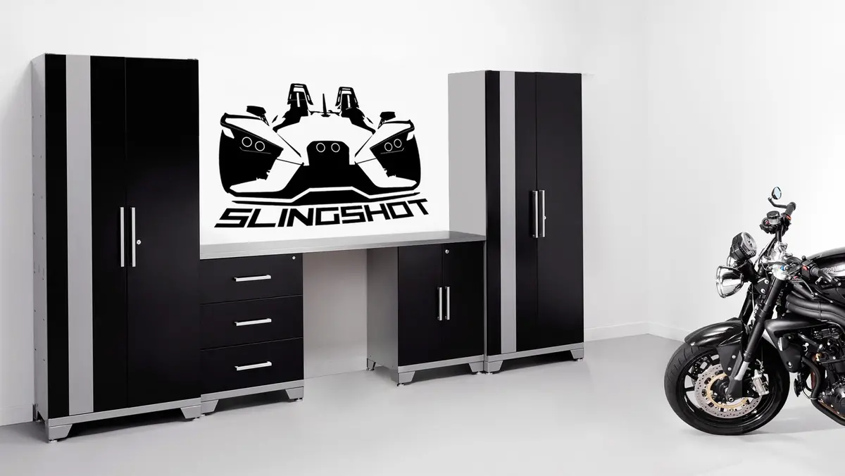 Polaris Slingshot Vinyl Wall Decal 1