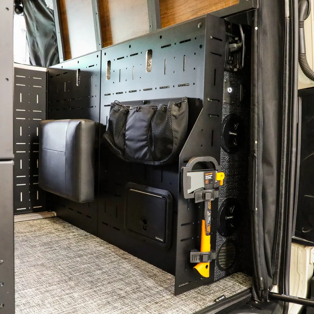 Canyon Adventure Vans Passenger Gear Wall Pro For Storyteller Overland 4