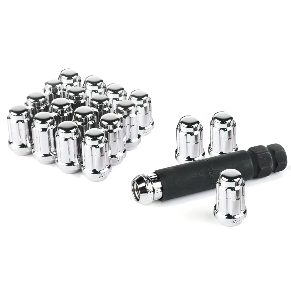 Corvette C7 Gorilla Chrome Lug Nuts 1