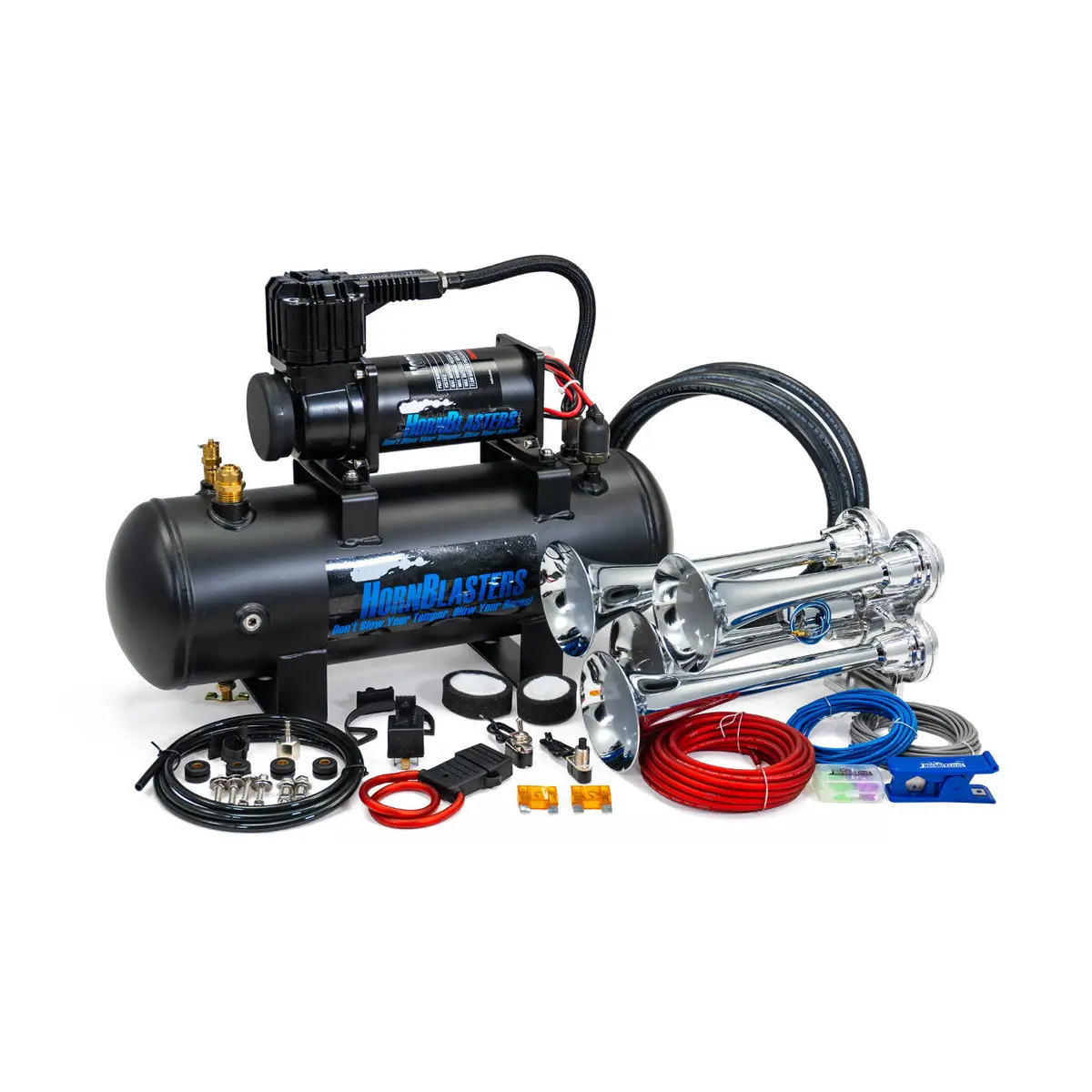 Bullet 228H Air Horn Kit 1