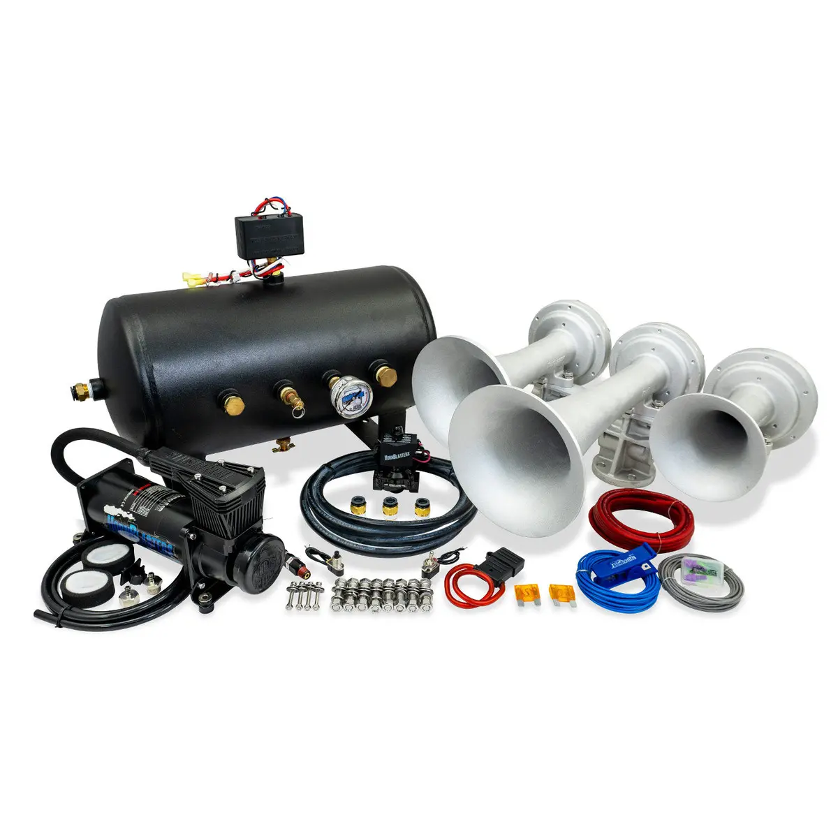 King 3 544K Train Horn Kit 1