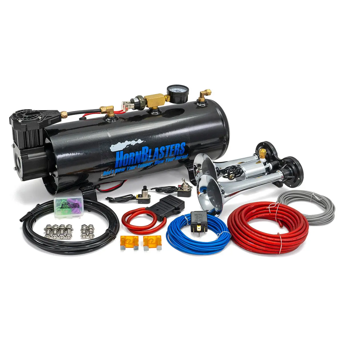 Spocker 3 Liter Air Horn Kit 1