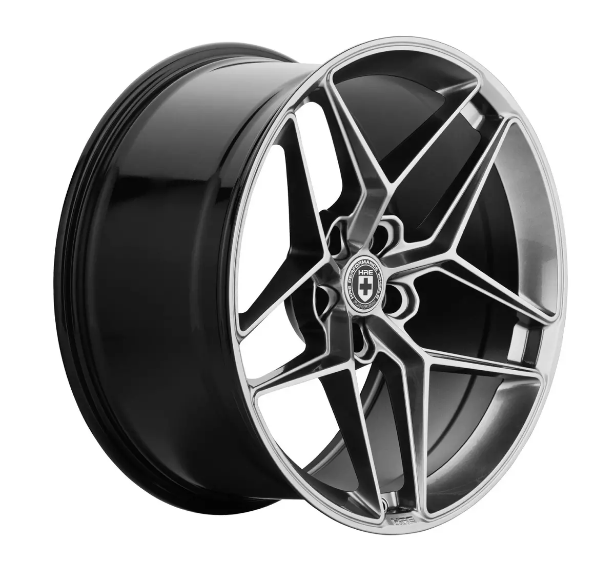 Hre F11 C8 Corvette 19" Front 20" Rear Wheel And Tire Package 1