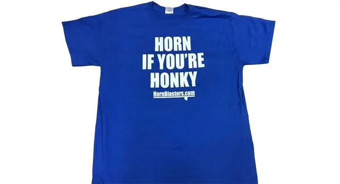 Horn If You're Honky T-Shirt 7