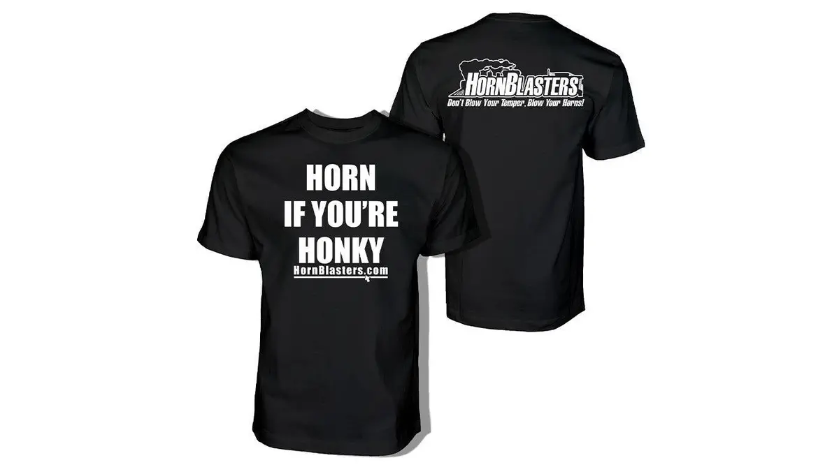 Horn If You're Honky T-Shirt 1