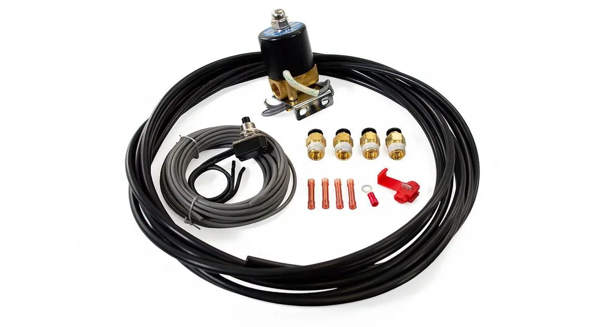 Hornblasters 1/4" Brass Electric Valve Kit (24-Volt) 1