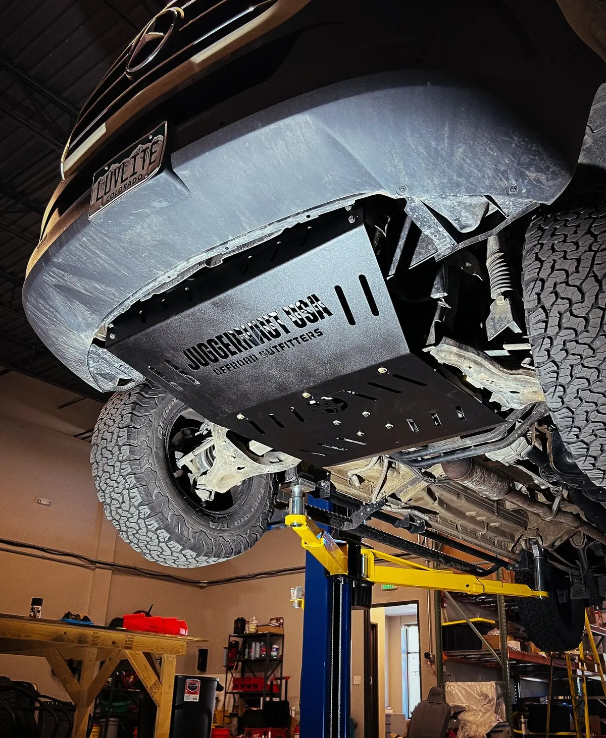 Juggernaut Usa 4X4 Mercedes Sprinter Engine And Transmission Skid Plate (2019-2022) 1