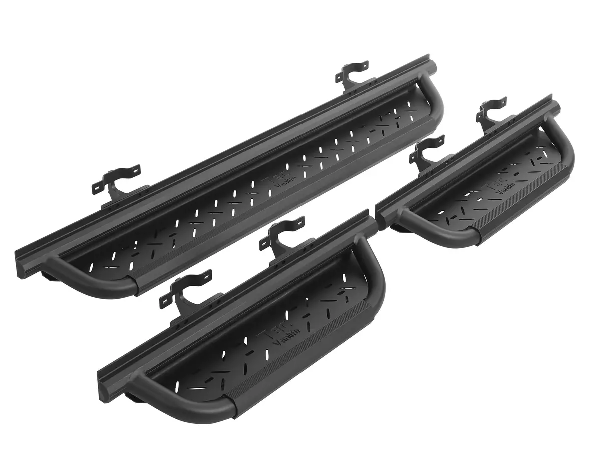 Tec Vanlife 2007+ Mercedes Sprinter Hexagon 3-Piece Running Boards 1