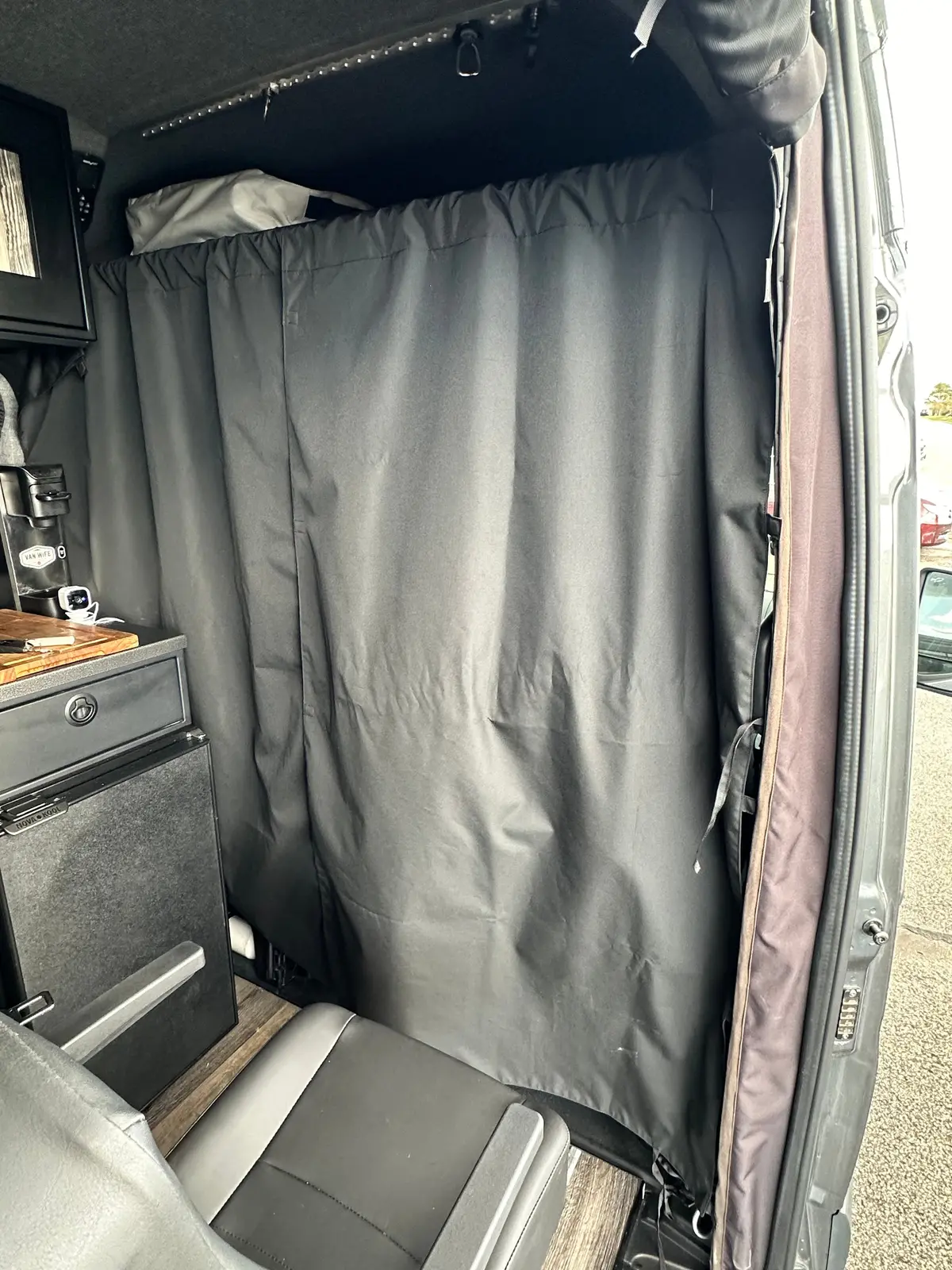 Stealth Blackout Curtain - Black 3