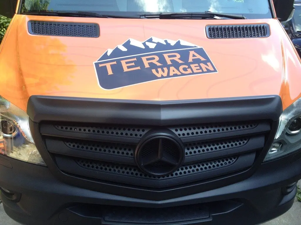 Terrawagen Aero Hood Spoiler Sprinter 906 1