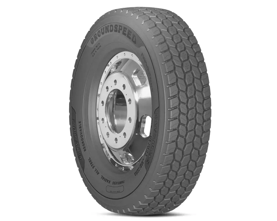 Set Of 2 Tires 245/70R19.5 Groundspeed Gsvs03 Drive Open Shoulder 14 Ply L 133/131 1