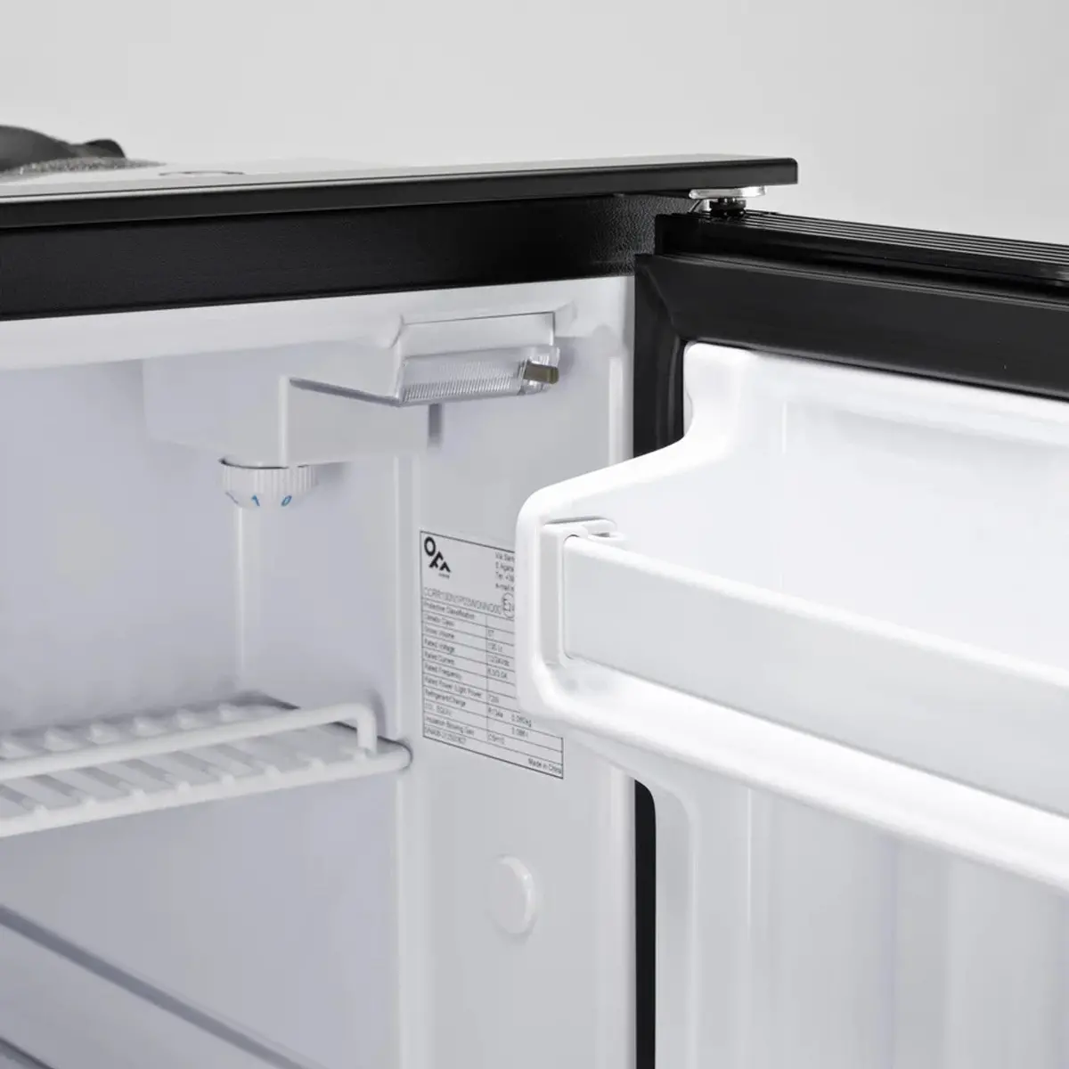 Off Indelb El130 Elite 130-Liter Upright Refrigerator Stainless Steel Look 2