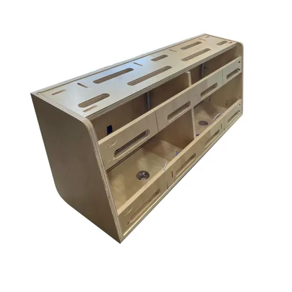 Sergsupply Overhead Van Cabinet - Rounded 5