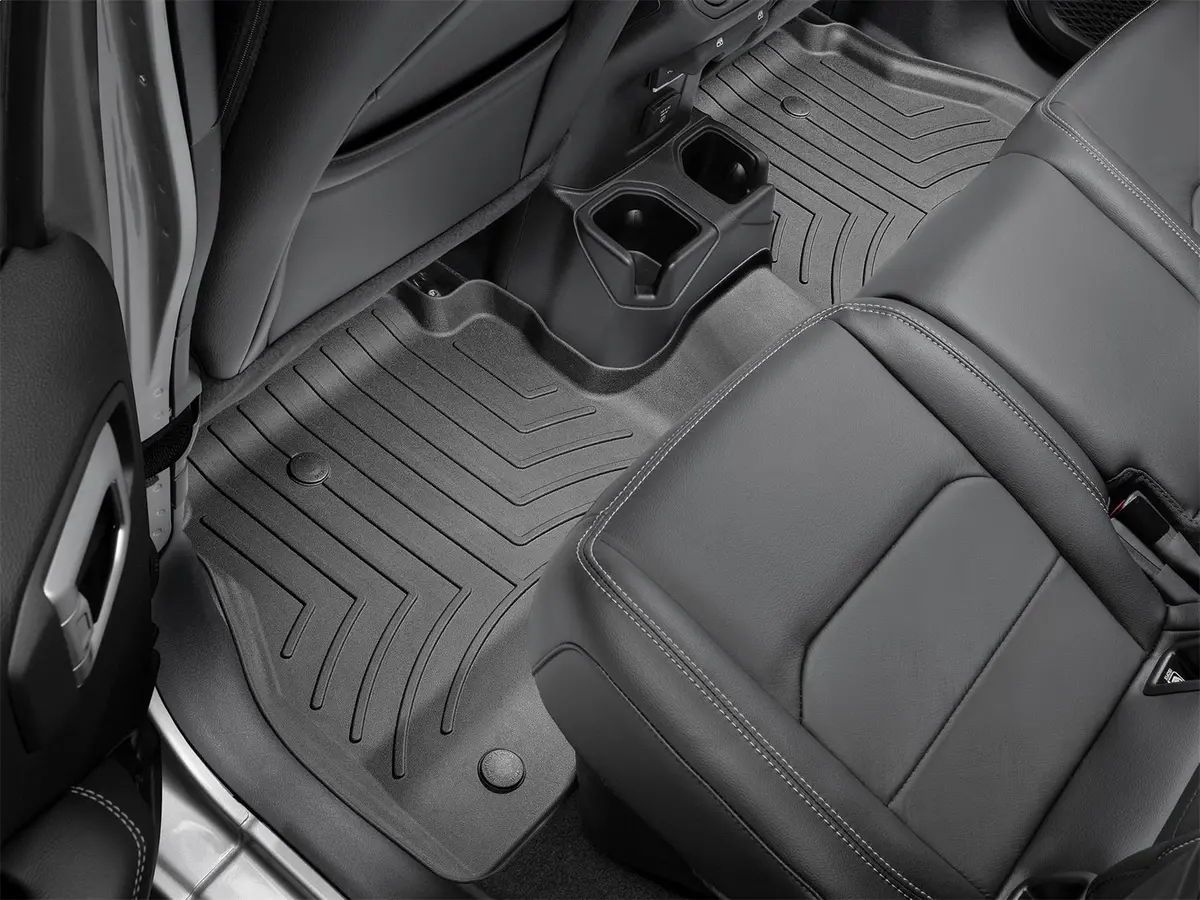 Weathertech 4416173 Floorliner™ Digitalfit®; Black; Rear; 1