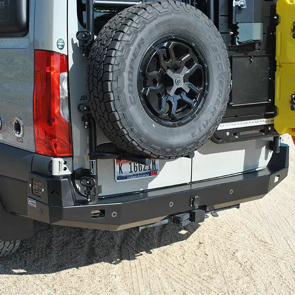 Aluminess 2019+ Mercedes Sprinter Slimline Rear Bumper 1