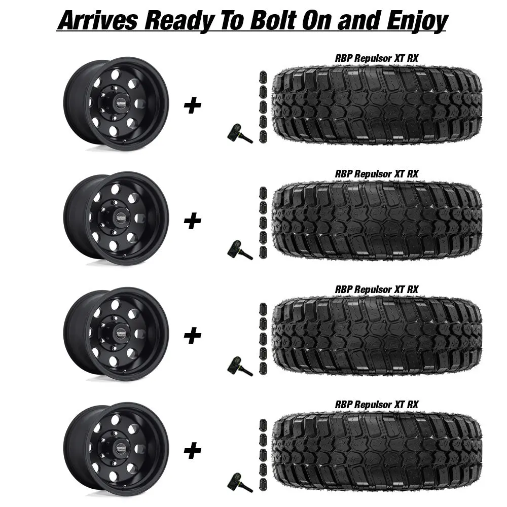 American Racing Baja Jeep Gladiator Jt 17" Wheel And 35" Tire Package 2