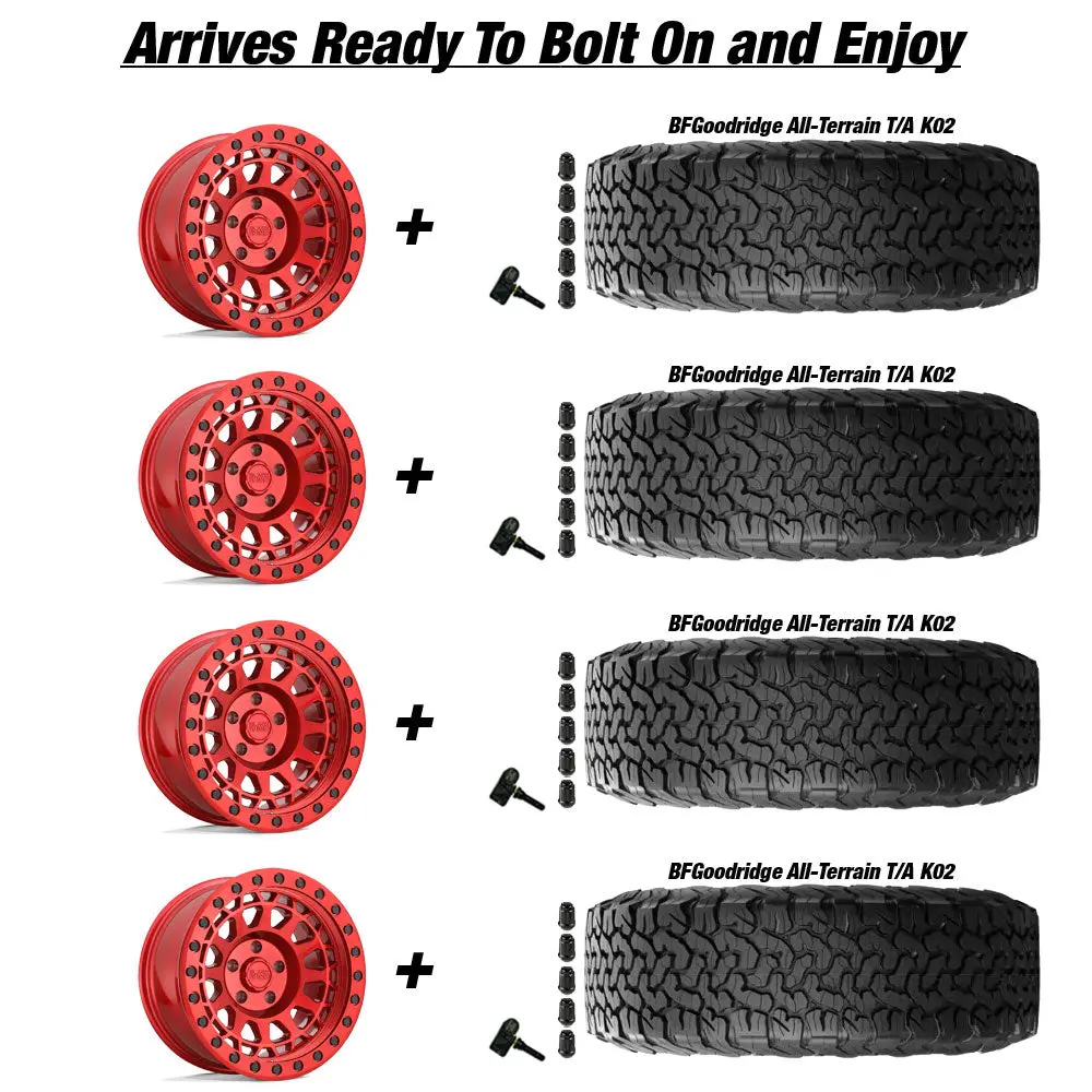 Black Rhino Primm Jeep Gladiator Jt 17" Wheel And 37" Tire Package 3