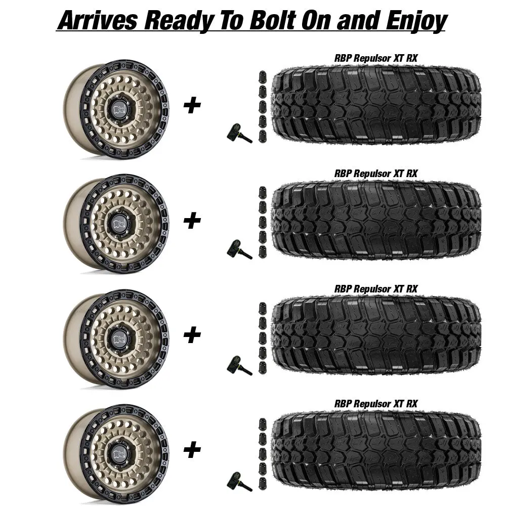 Black Rhino Sentinel Jeep Gladiator Jt 20" Wheel And 35" Tire Package 2