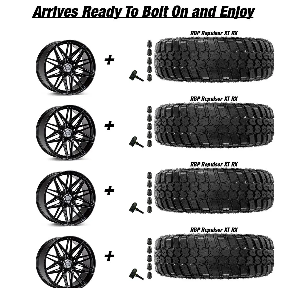 Vossen Hf-7 Jeep Gladiator Jt 20" Wheel And 35" Tire Package 2