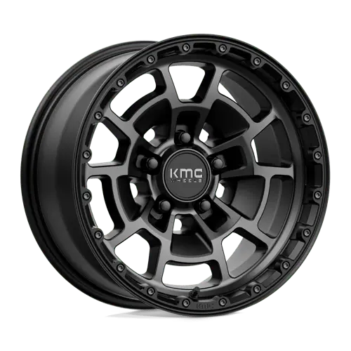 Kmc Wheels Km71878550400 Km718 17X8.5 5X5.0 S-Blk Gtcc 00Mm 1