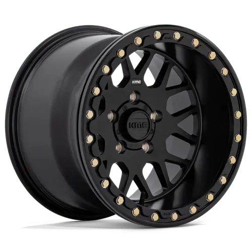 Kmc Wheels Ks23556044738 Grenade Utv Bl 15X6 4X156 S-Blk 38Mm 1