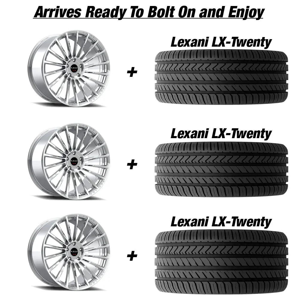 Koko Kuture Urfa Slingshot 22" Wheel And Tire Package 2