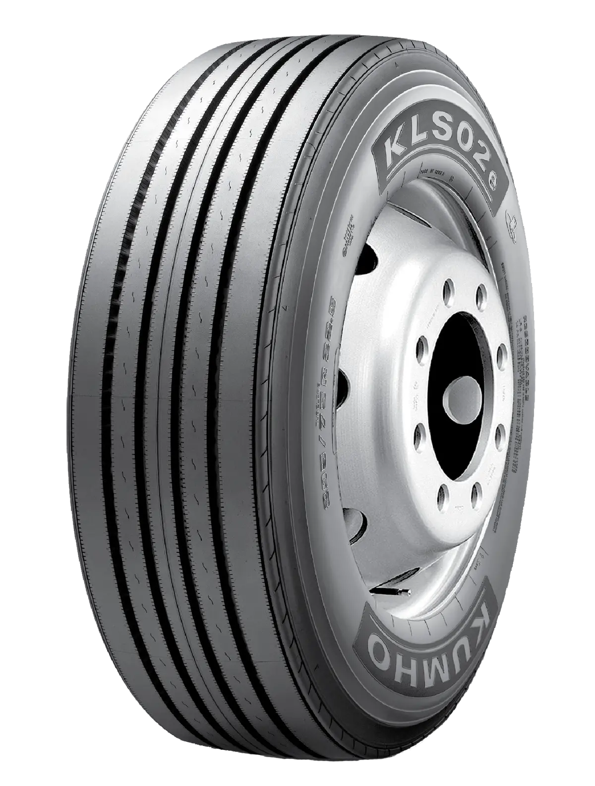 Set Of 2 Tires 285/75R24.5 Kumho Kls02 Steer 14 Ply 1