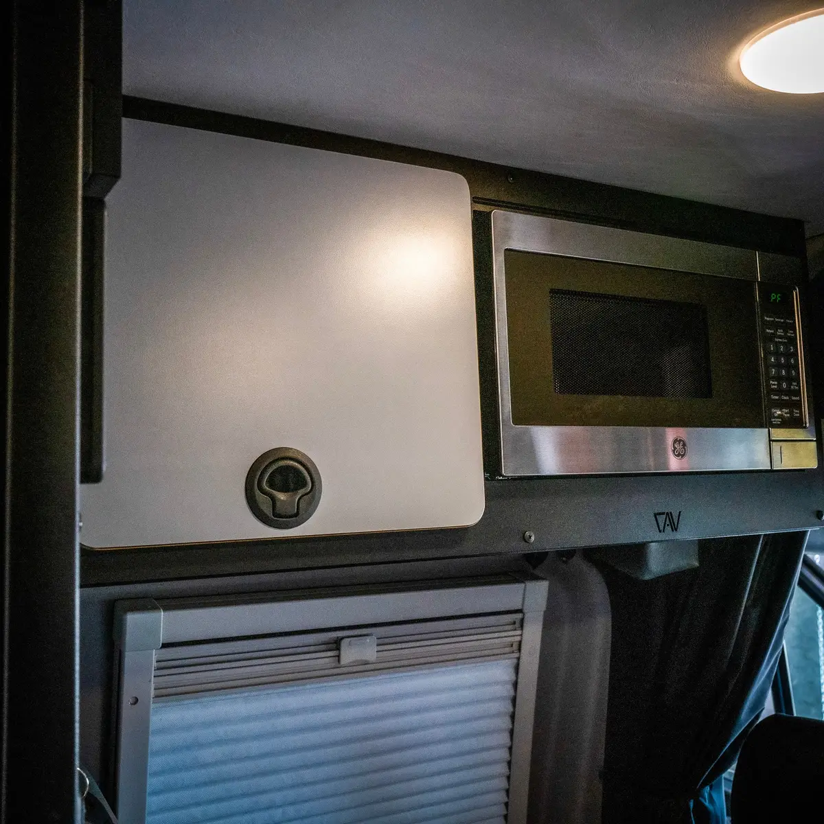 Canyon Adventure Vans Microwave Overhead Cabinet Kit 2025 Revel 2