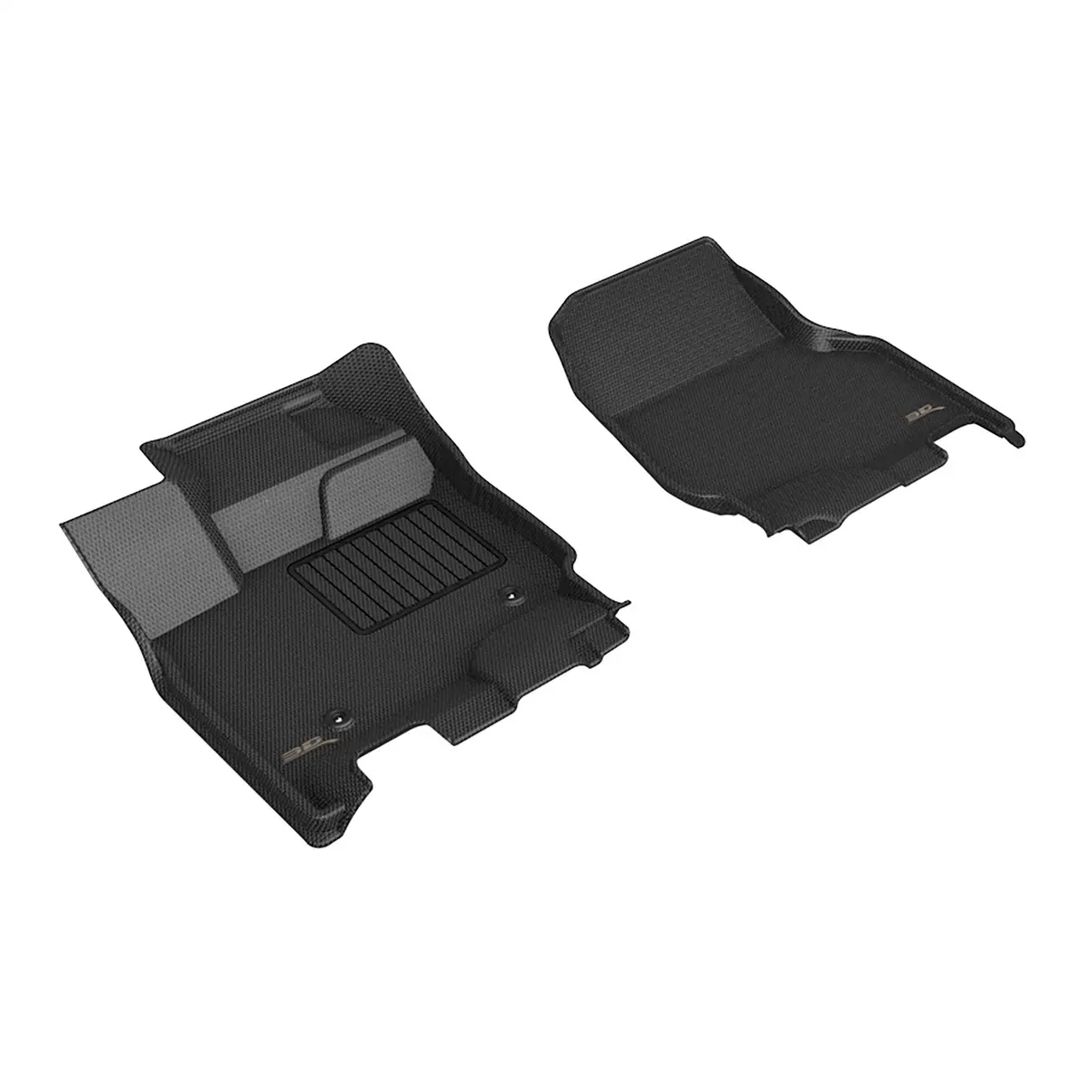 3D Maxpider L1fr16311509 Kagu Floor Mat; Black; 2 Pc.; Front Row; 1