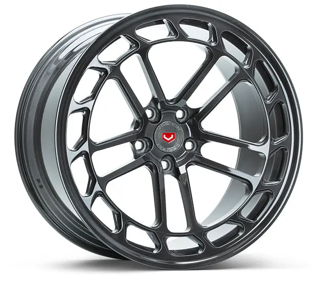 Vossen Lc2-C1 C8 Corvette 20X9" Front 21X12" Rear Wheel And Tire Package 1