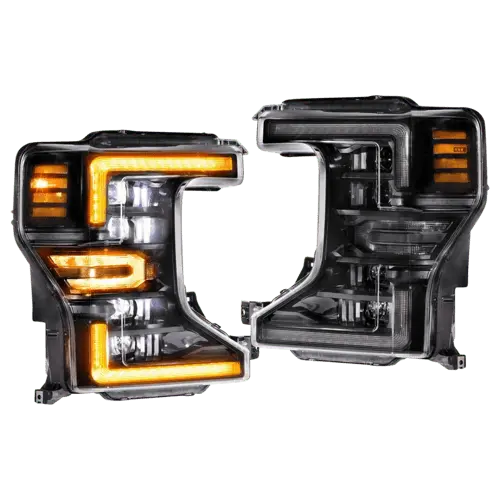 Morimoto Lf508-A Xb Led Hl Super Duty 2020+ Pair/Asm Ambe 1