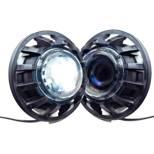 Morimoto Lf515 Jeep Wrangler (Jk) Super7 Headlights Set 1