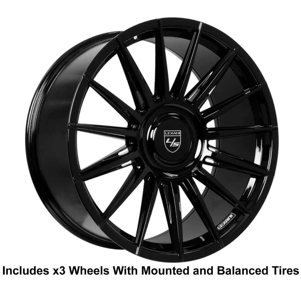 Lexani Lotus Xl Slingshot 22" Wheel And Tire Package 1