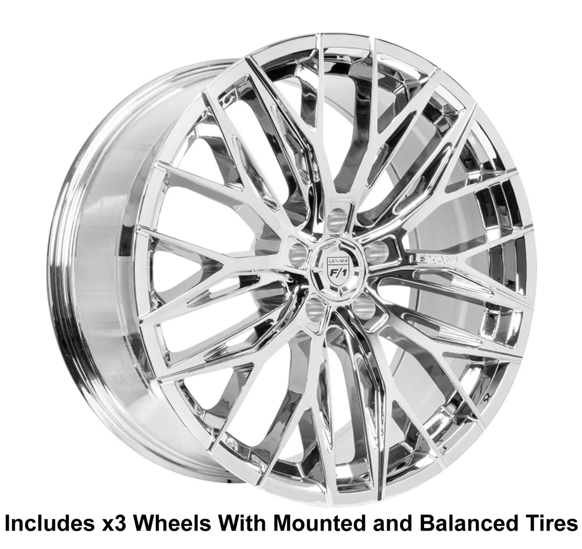 Lexani Aries Slingshot 22" Wheel And Tire Package 1