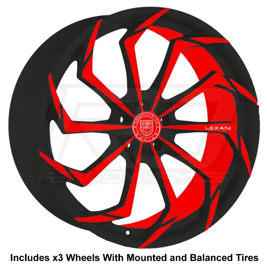 Lexani Static Slingshot 20" Front And 22" Wheel And Tire Package 2