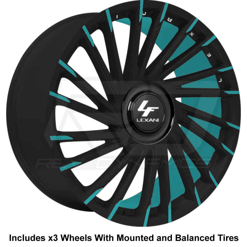 Lexani Wraith Xl Slingshot 22" Wheel And Tire Package 2