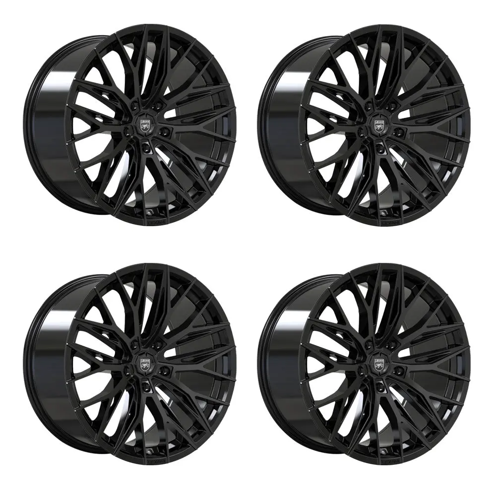 Lexani Aries C8 Corvette 20X9" Front 22X10.5" Rear Wheel And Tire Package 2