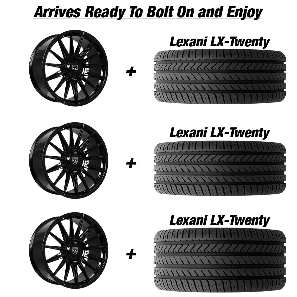 Lexani Lotus Xl Slingshot 22" Wheel And Tire Package 2