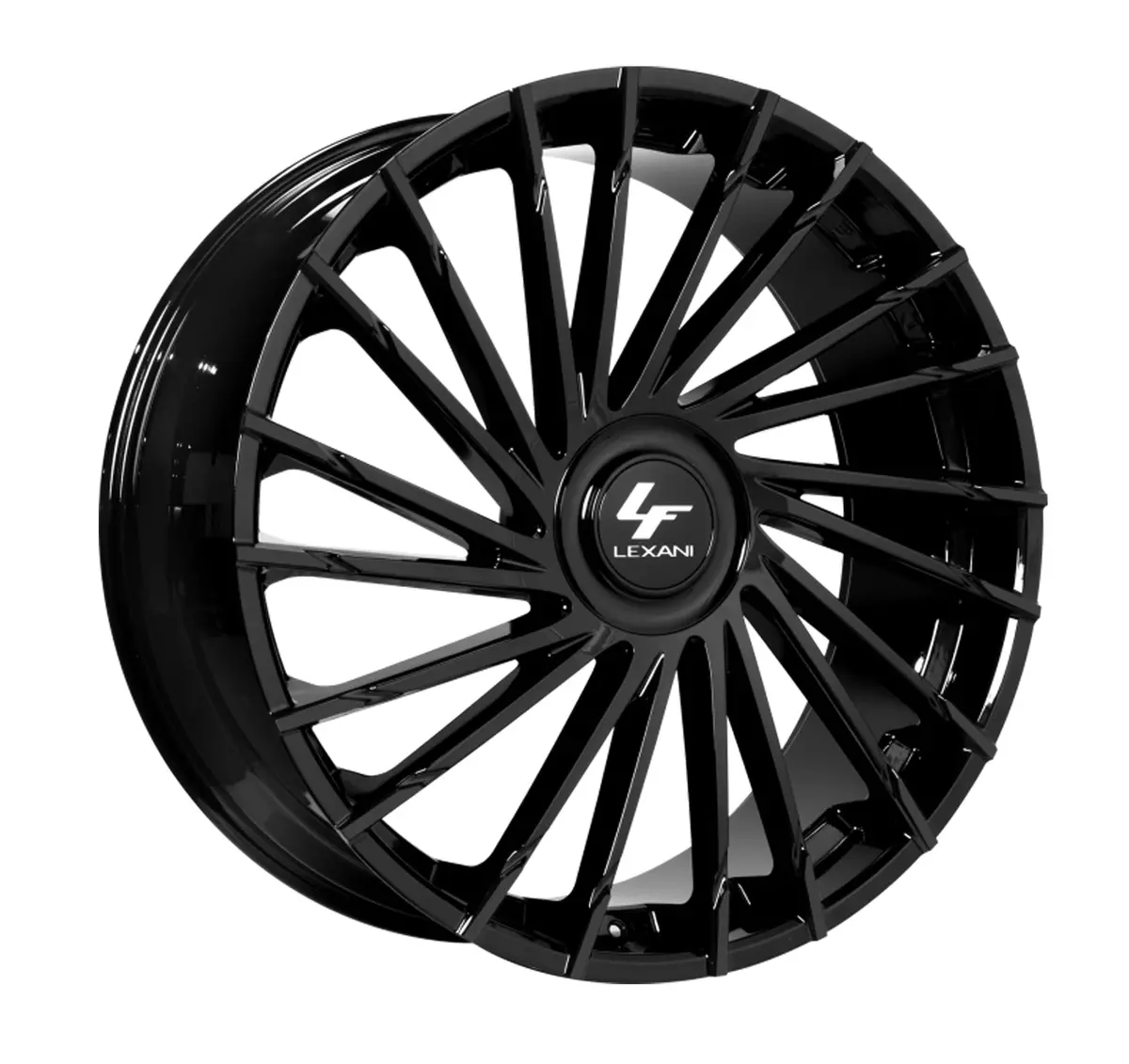 Lexani Wraith Xl Slingshot 22" Front 24" Rear Wheel And Tire Package 1
