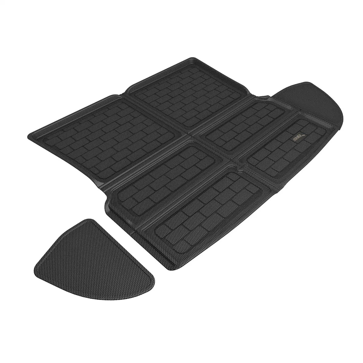 3D Maxpider M1lu0011309 Cargo Liner; 2 Pc.; Rear; Kagu Black; 1