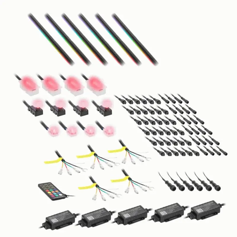 Metra He-Amb-Car Chasing Interior Ambient Lighting Kit 1