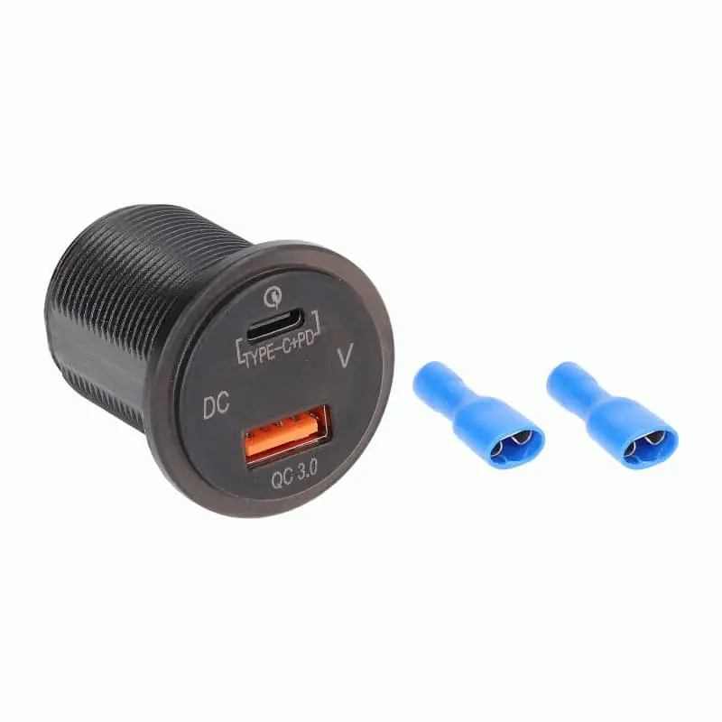 Metra Ibr117 Type C & Usb 3.0 Charger 1
