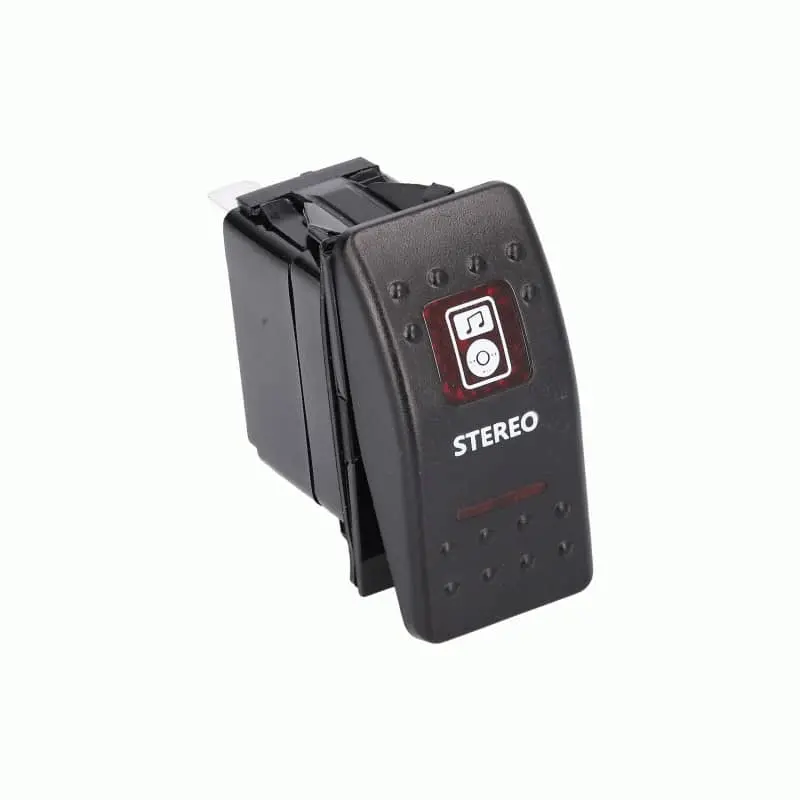 Metra Ibssr 3-Pin Radio On/Off Switch W/Red Led 1